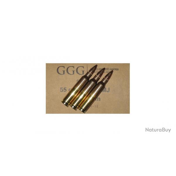 CARTOUCHES GGG CAL223 REM FMJ 55G