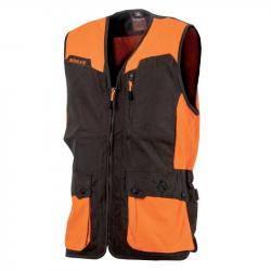 GILET SOMLYS CLASSY ORANGE ET MARRON 2XL