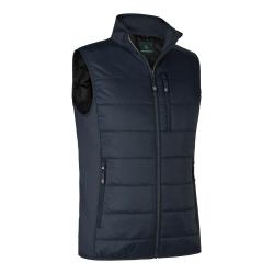 GILET DEERHUNTER MATELASSE SANS MANCHE CHAUFFANT DARK BLUE 2XL