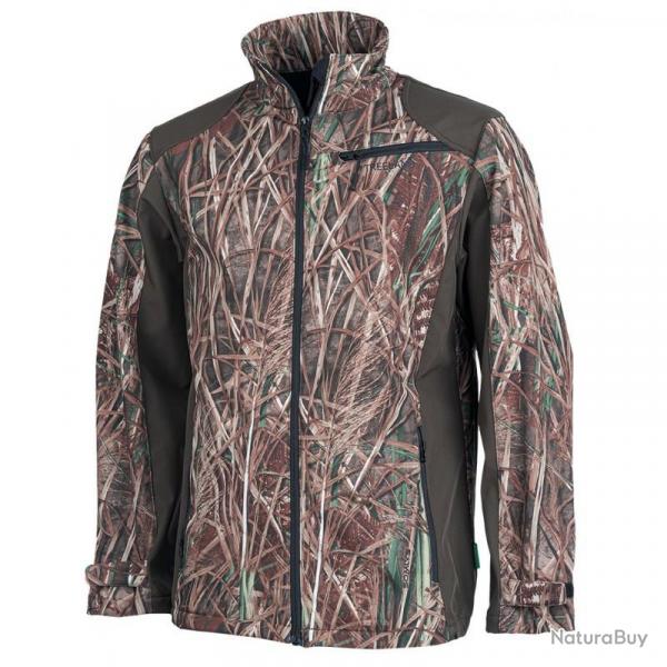 VESTE TREELAND SOFTSHELL ROSEAUX 3XL