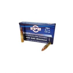 CARTOUCHES PPU PARTIZAN 300 BLACKOUT AAC FMJ 8.1G /20