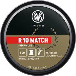 CARTOUCHES RWS R10 MATCH 4.5 / 500