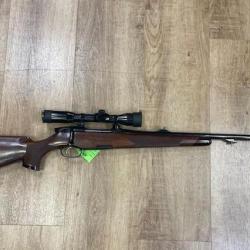 CARABINE STEYR MANNLICHER LUXUS CAL7X64 AVEC LUNETTE B.NICKEL