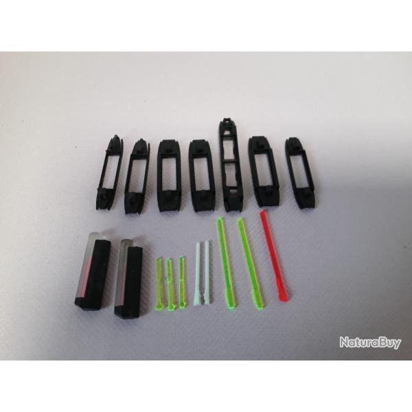 Lot point de mire / accessoires