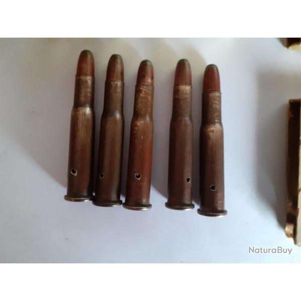 5 Anciennes cartouches 30/30 IMPERIAL  Neutralises