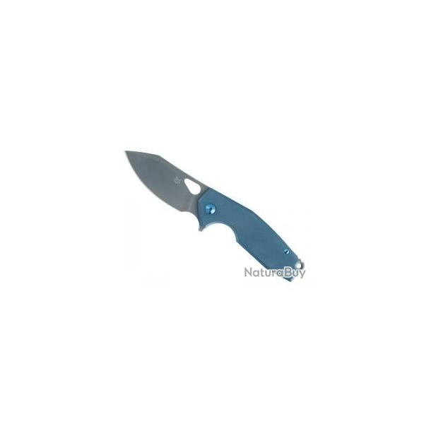 Couteau Fox YARU lame  trou acier CPM-S90V avec flipper et cran intrieur +trousse