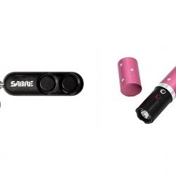 Arme de Défense Femme - Shocker Rouge à Lèvres + Alerte Sonore Intégrée