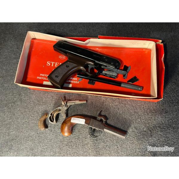 Lot velodog coup de poing et pistolet a air pour pices 1 euro sans prix de rserve !!!