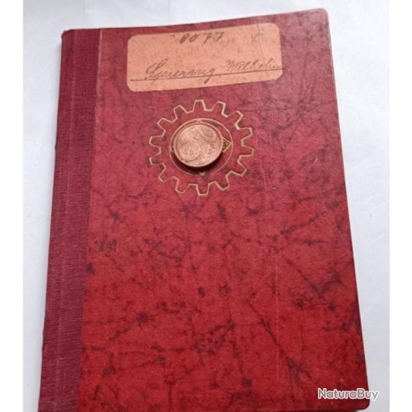 Livret allemand WW2 1934