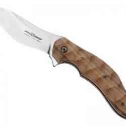Couteau Fox FLIPPER lame acier N690Co +pochette +manche bois de santos