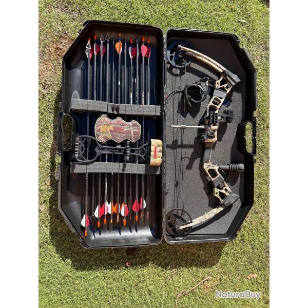 Vends arc de chasse Genx xlr8 camo 70#