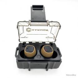 BOUCHONS ANTIBRUIT EARMOR M20 - KAKI - LIVRAISON GRATUITE