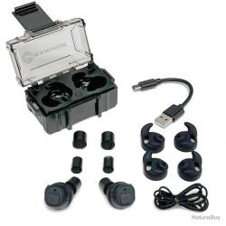 BOUCHONS ANTIBRUIT ÉLECTRONIQUES EARMOR M20 - NOIR - LIVRAISON GRATUITE