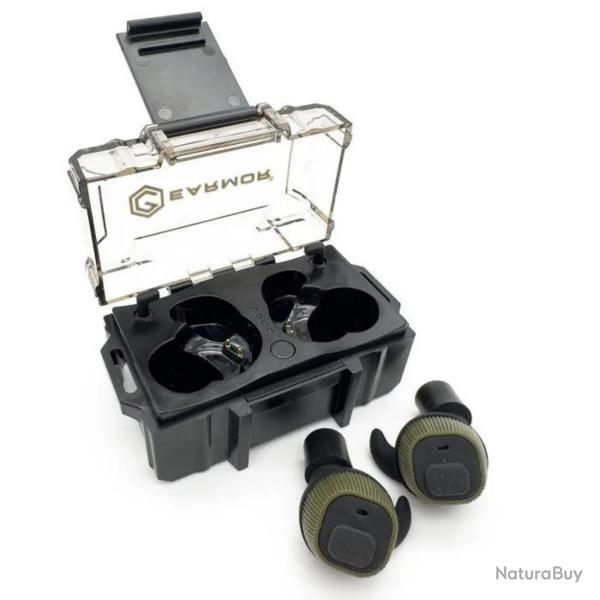 BOUCHONS ANTIBRUIT LECTRONIQUES EARMOR M20 - VERT - LIVRAISON GRATUITE