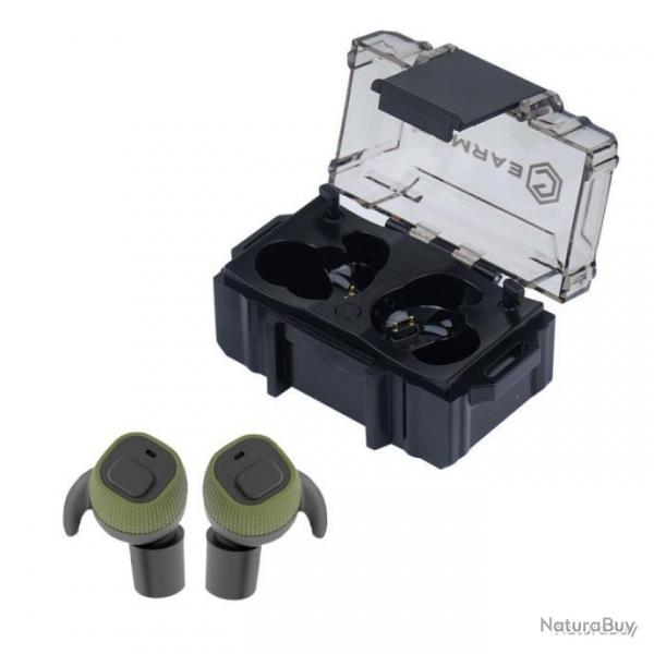 BOUCHONS ANTIBRUIT LECTRONIQUES EARMOR M20 - VERT - LIVRAISON GRATUITE