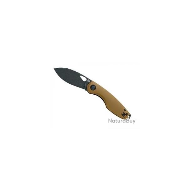 Couteau Fox CHILIN lame  trou acier N690Co revtement PTFE noir