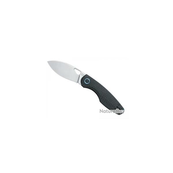 Couteau Fox CHILIN lame  trou acier inox M398 Bohler satin