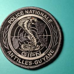 Écusson de la Police : GIPN des Antilles-Guyane (basse visibilité)