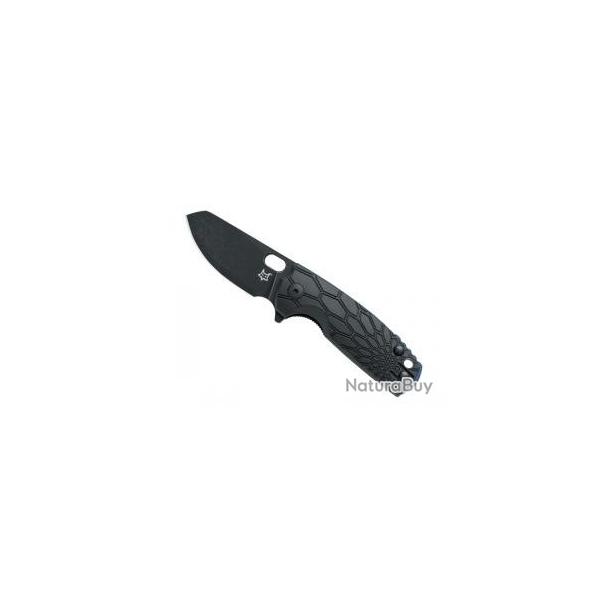 Couteau Fox BABY CORE lame  trou acier N690Co finition  blackwash 