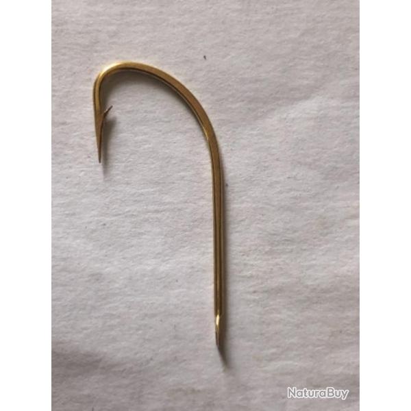 77 Hameon n 1/0 palette ref 515 d dor forg droit tige moyenne peche carnassier mustad