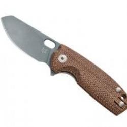 Couteau Fox BABY CORE  lame à trou acier M390 Bohler finition stonewashed