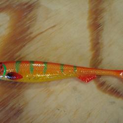COLORIS EXCLUSIF !! FOX RAGE SLICK SHAD 11CM - ATOMIC PERCH