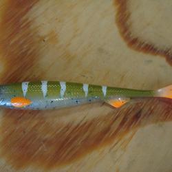 COLORIS EXCLUSIF !! FOX RAGE SLICK SHAD 11CM - EUROPECHE CREAMY