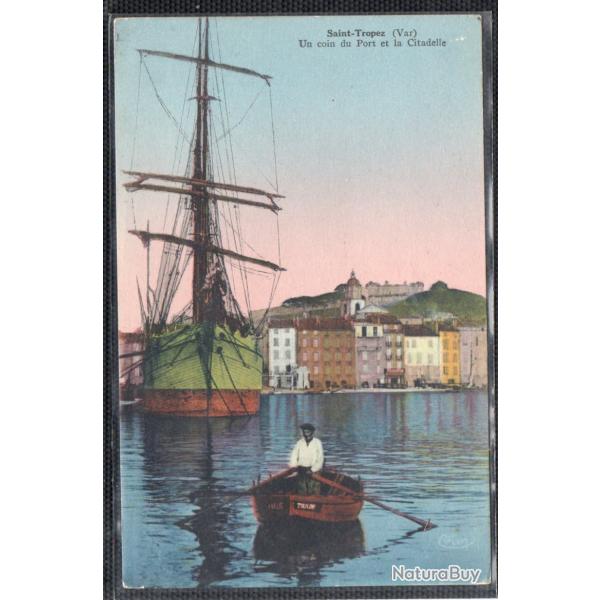 CPA - Marine -  Saint Tropez - Un Coin Du Port Et La Citadelle- N3691