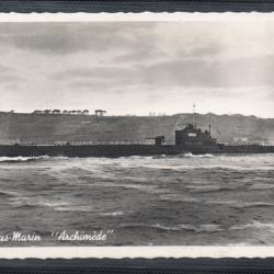 CPA -MARINE MILITAIRE - SOUS-MARIN ARCHIM&Egrave;DE - N&deg;3695