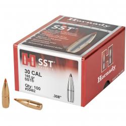 Ogives HORNADY SST - CAL: 30 (.308") - 165gr - 30452 - Boite de 100 unités