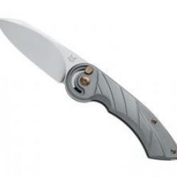 Couteau Fox RADIUS lame acier M390 Bohler satiné +coffret et pochette
