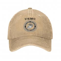 Casquette USMC Marine Corps - Marron / Adjustable