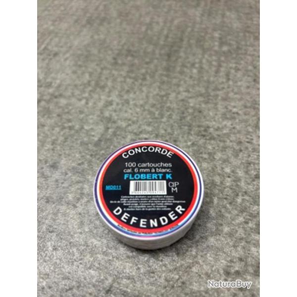 Munitions  Blanc 6mm Flobert