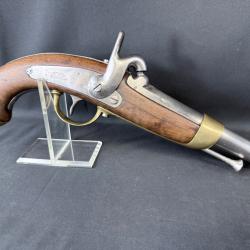 RARISSIME PISTOLET DE CAVALERIE MODÈLE 1842 cal 17,6mm