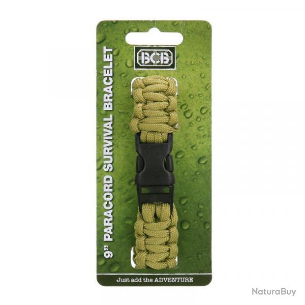 Bracelet paracorde BCB Paracord coyote