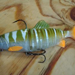 COLORIS EXCLUSIF !! REPLICANT JOINTED 18CM 80GR - EUROPECHE CREAMY