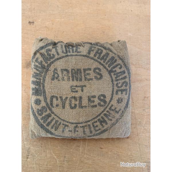 Sac de plombs Manufacture franaise d'armes et cycles.