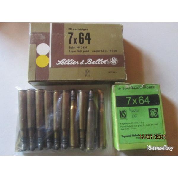 50 cartouches Cal 7x64