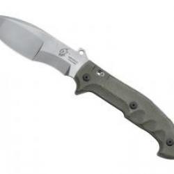 Couteau Fox TRACKER lame sablée acier N690Co +étui