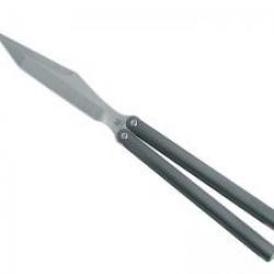 Couteau papillon Fox PHI lame acier M390 Bohler satinée +étui