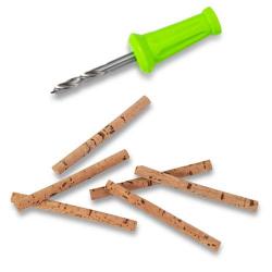 Forêt à Tiger Anaconda Bait Drill Kit & Cork Sticks 4mm