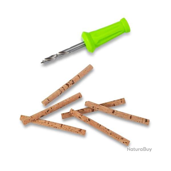 Fort  Tiger Anaconda Bait Drill Kit & Cork Sticks 4mm