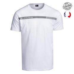 T shirt blanc SECURITE PRIVEE ONE