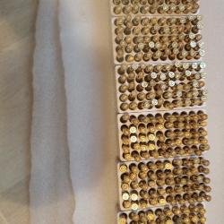 Lot 300 douilles 22 Hornet PPU tirées 1x