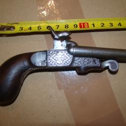PISTOLET JUXTAPOSE A BROCHE 7mm