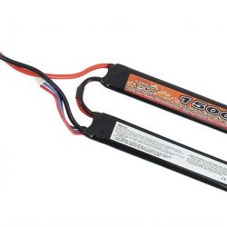 Batterie Li-Po 2 sticks 7.4V - 1500 mAh 30C mini tamiya | VB power (0000 1739) - Airsoft