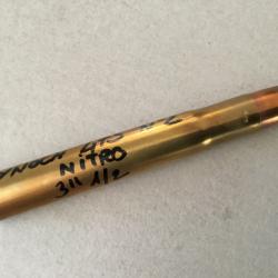 Superbe cartouche de collection KINOCH 475 N2 NITRO 3*1/2 ogive 1/2 blindée