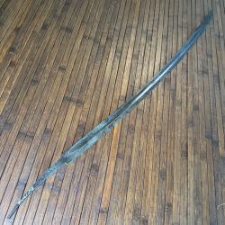 LAME DE SABRE SOIE GRAVÉE PM DEBUT XlX éme