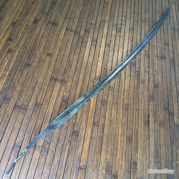 LAME DE SABRE SOIE GRAVE PM DEBUT XlX me