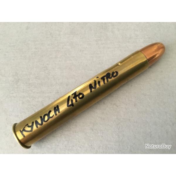 Superbe cartouche de collection KYNOCH NITRO 470 OGIVE BLINDE